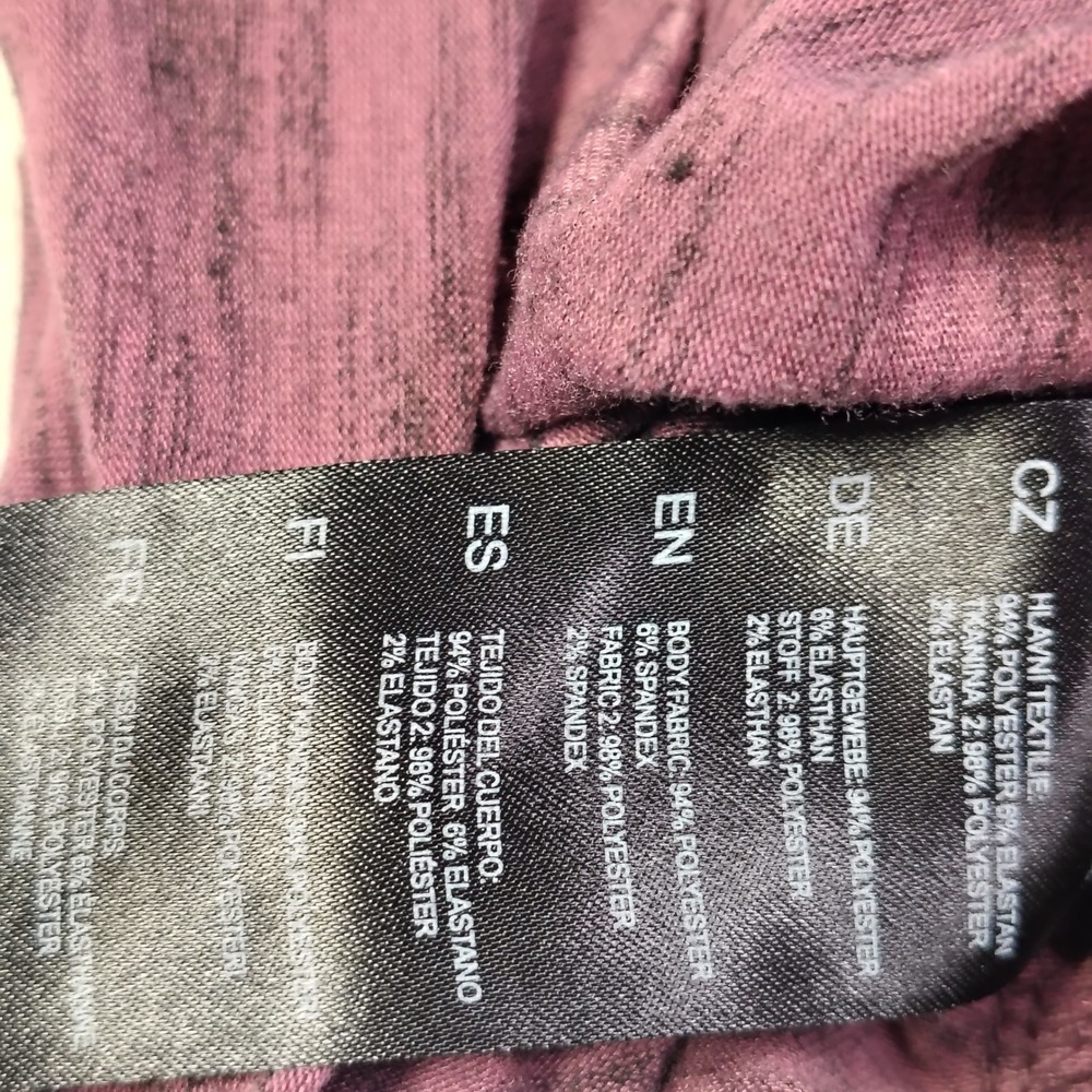 Kuhl Women's Short Sleeve Heathered Plum Henley Tee - Picture 8 of 10